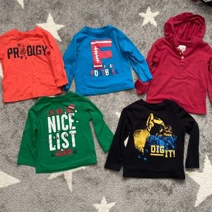 Size 2T The Children’s Place long sleeve shirts